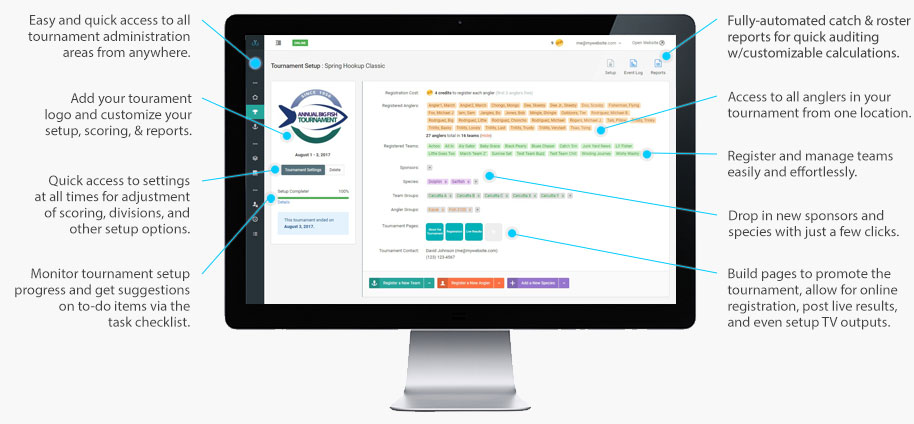 Fishing Tournament Software for Real-Time Scoring – Web Pro Tournament  Manager